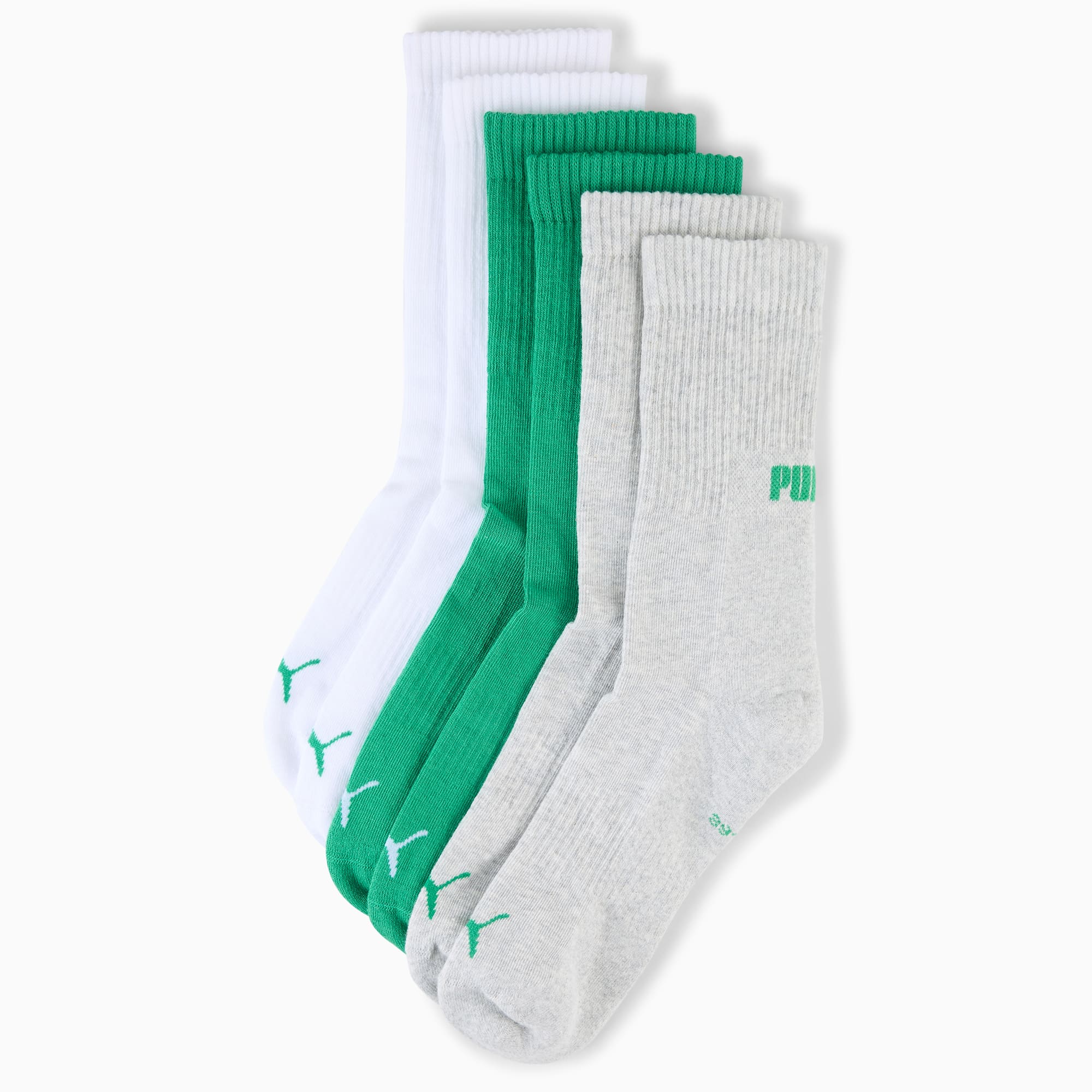 Lot de 3 paires de chaussettes de sport mi hautes PUMA PUMA