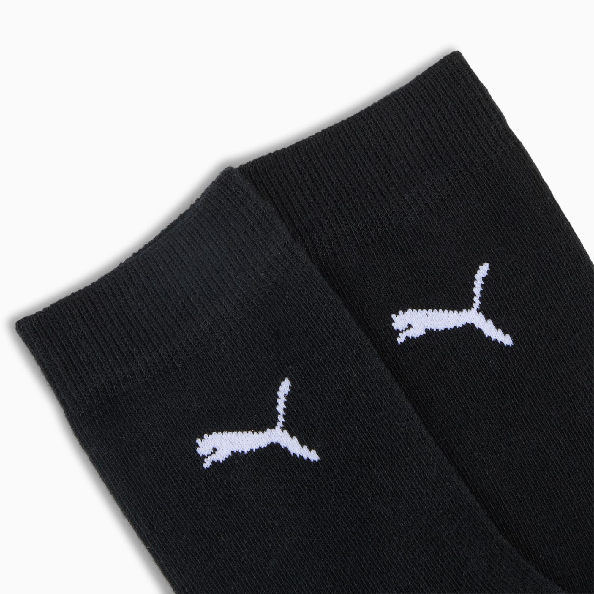 PUMA Kids' Classic Socks 2 pack, black, large