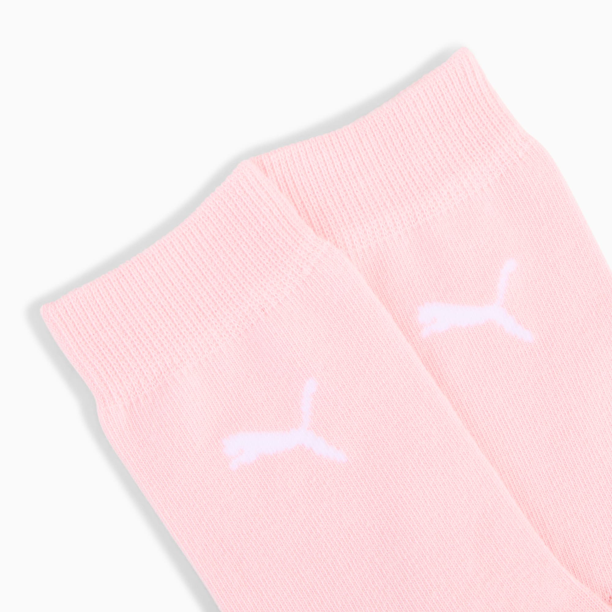 PUMA klassieke sokken voor kinderen, set van 2 paar, rose water, large