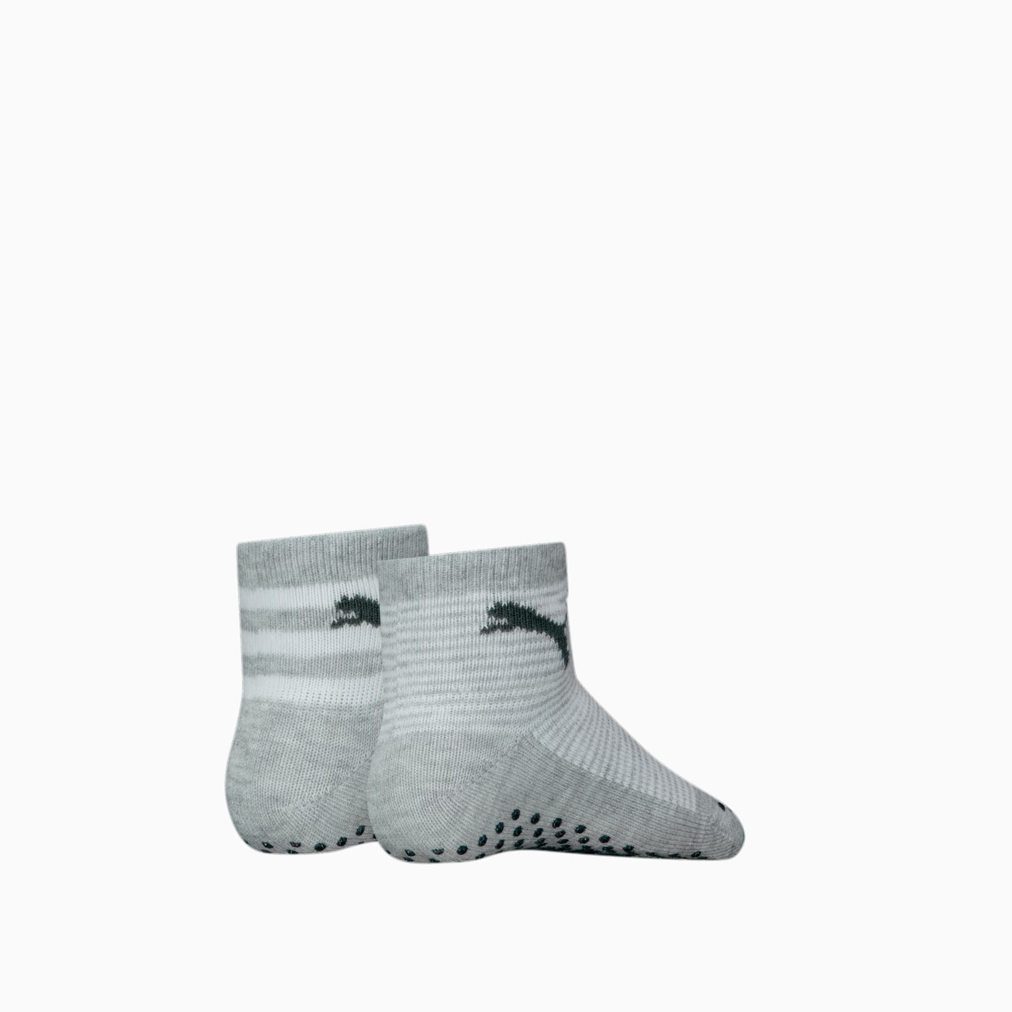 PUMA Baby Classic Socks 2 pack, grey melange, large