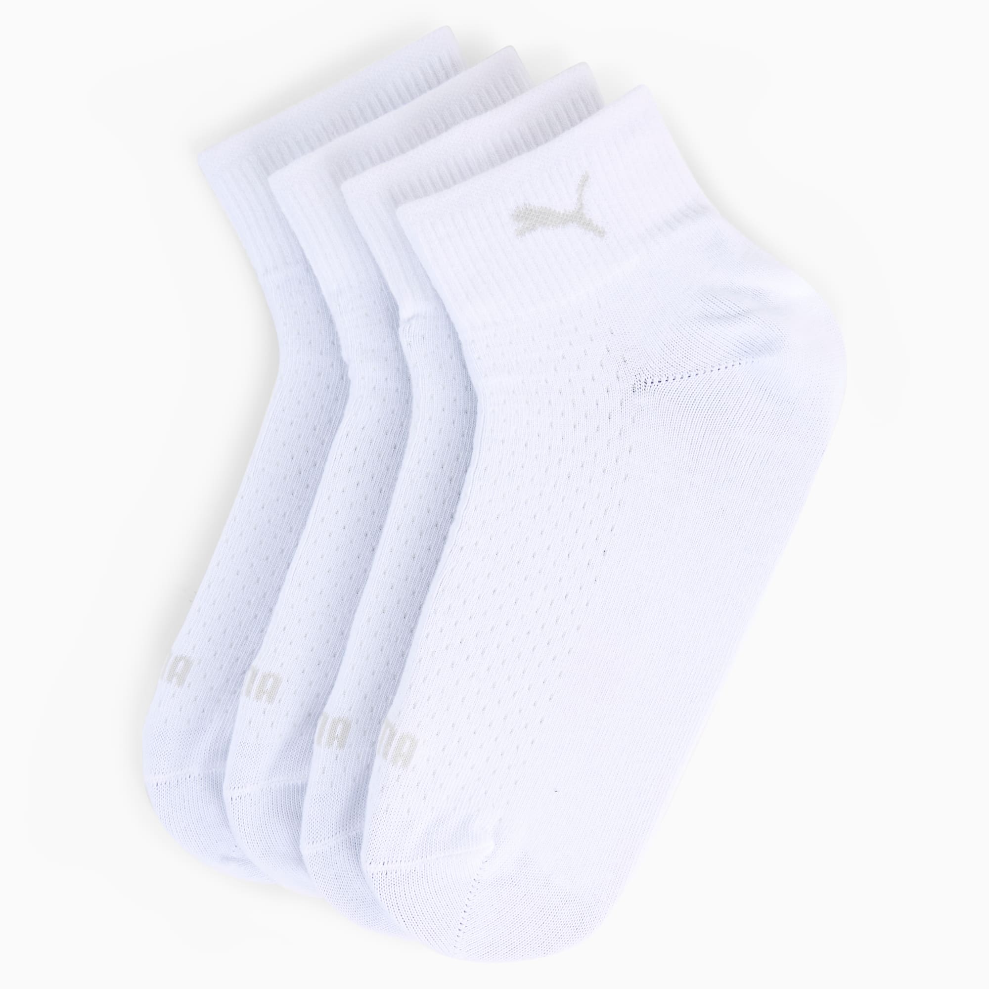 Lot de 2 paires de chaussettes mi-montantes PUMA Femme, white, large