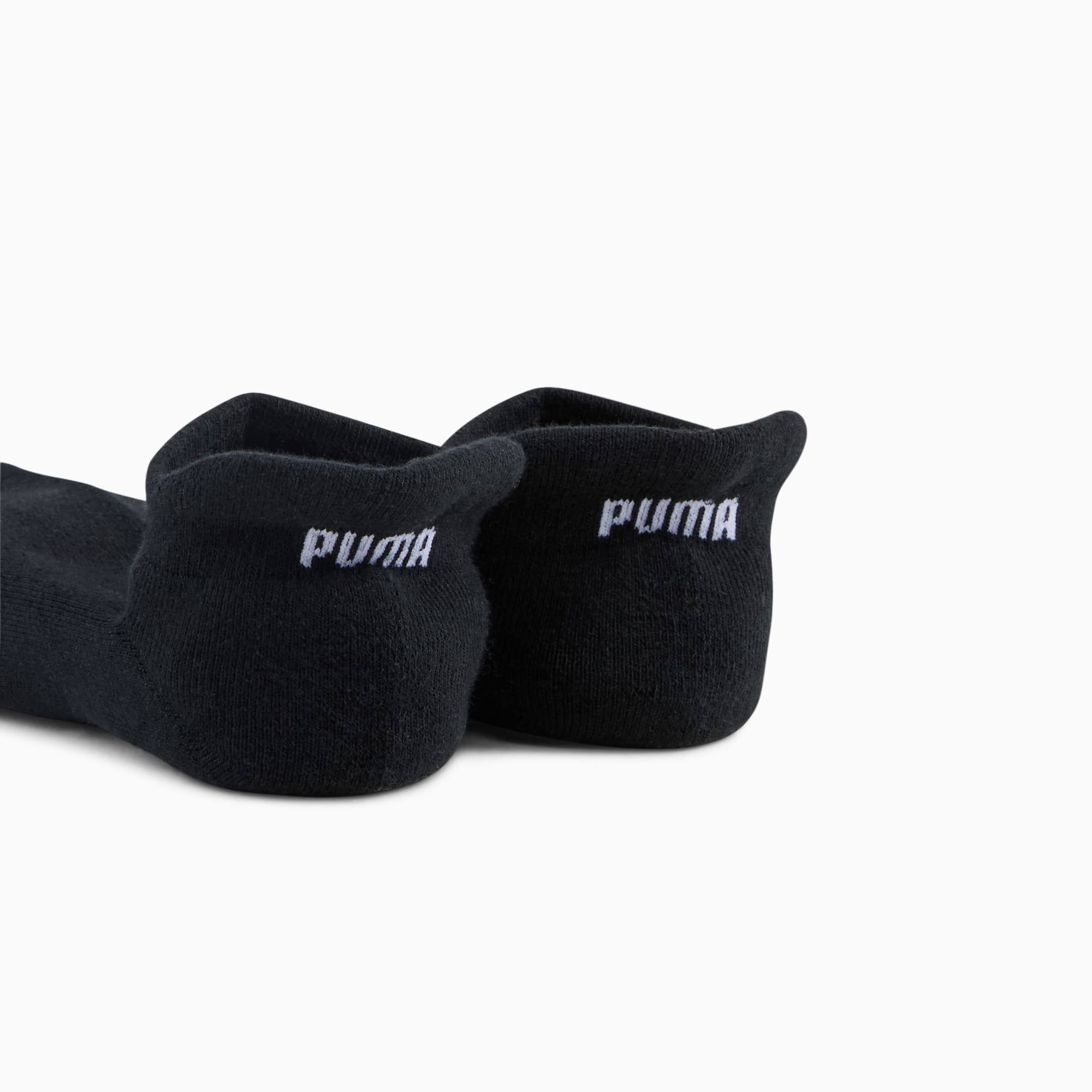 PUMA Women's Sneaker Socks 2 pack, black, large