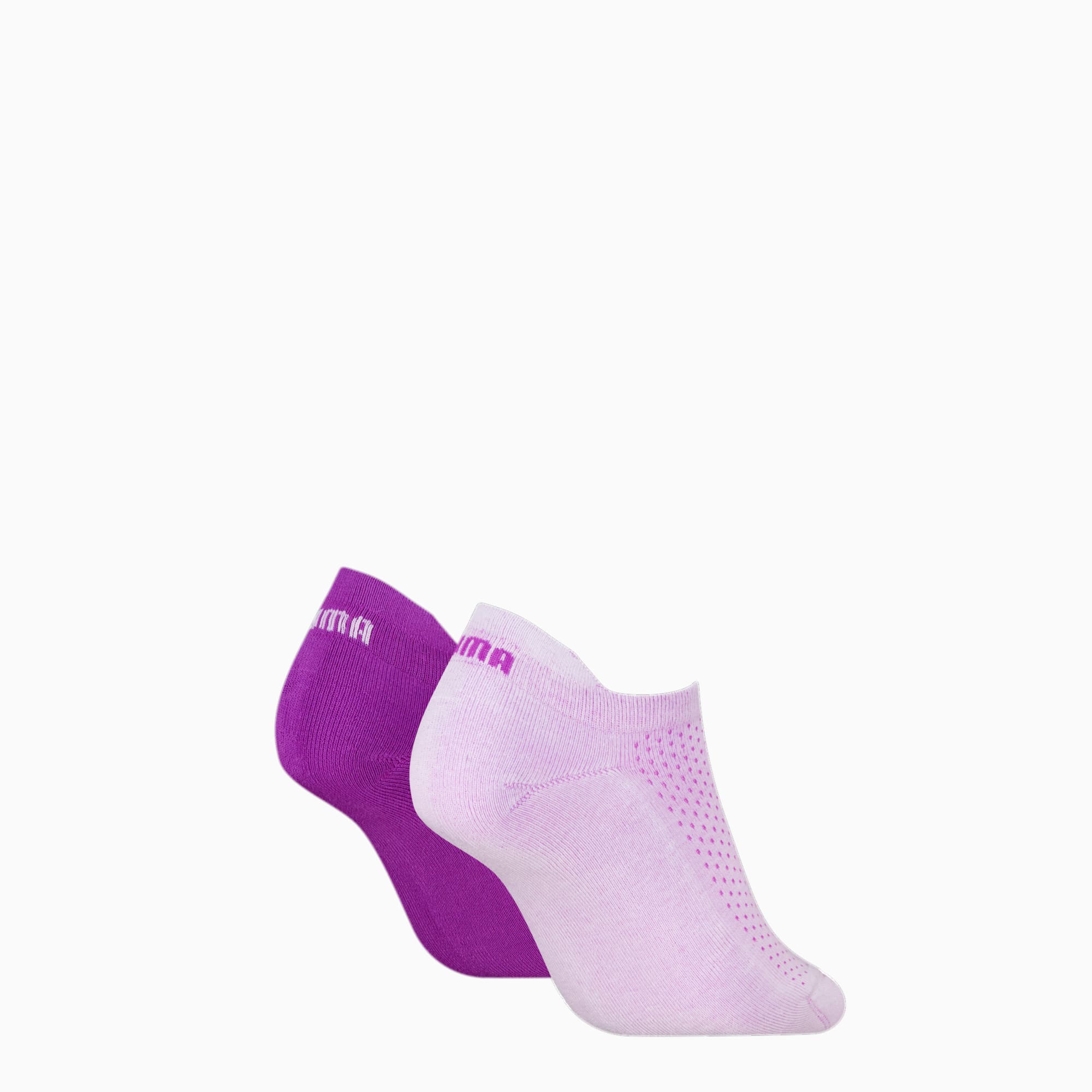 Damskie skarpetki do butów sportowych PUMA, 2 pary, purple combo, large