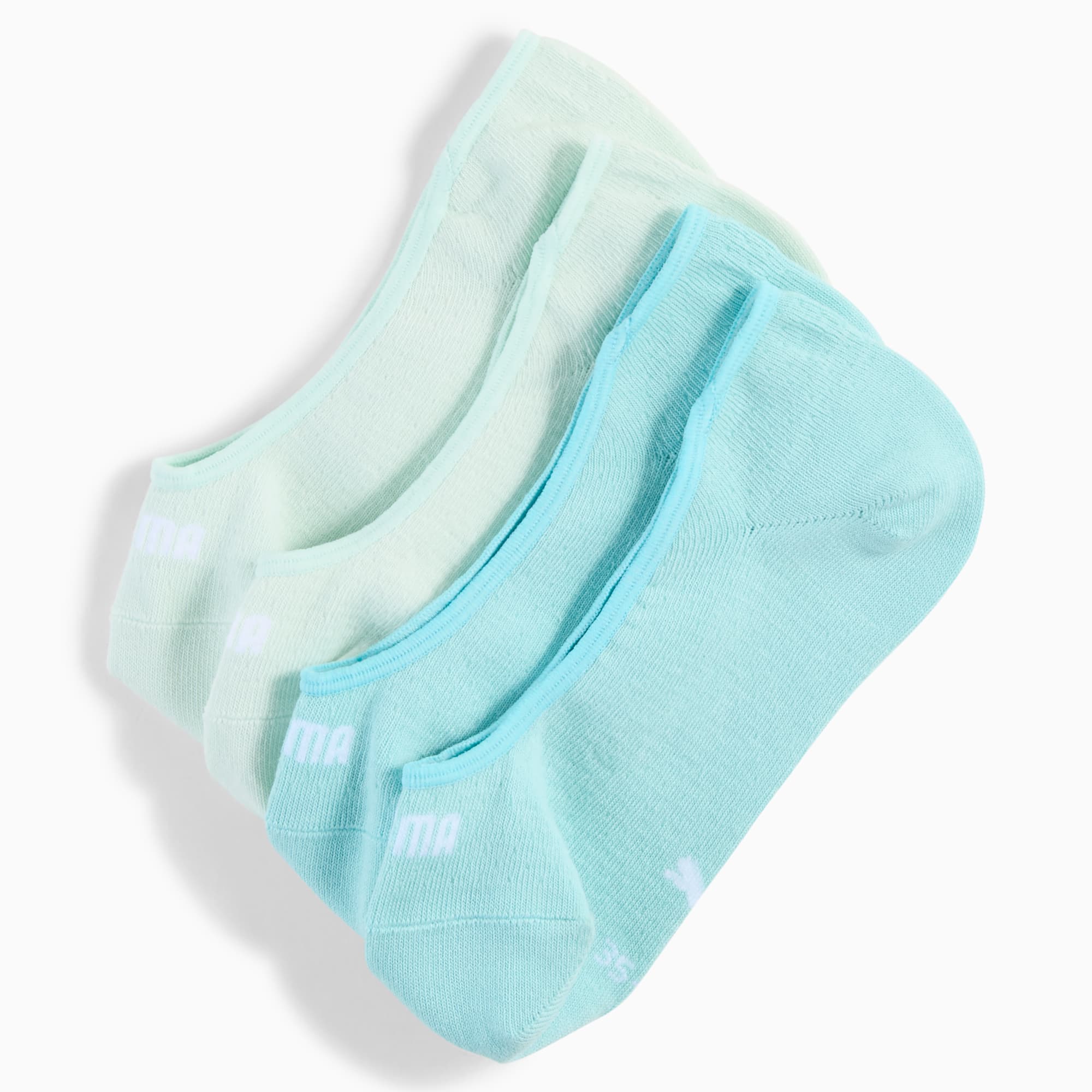 Calzettoni da calcio in tessuto mesh da donna (confezione doppia), mint combo, large