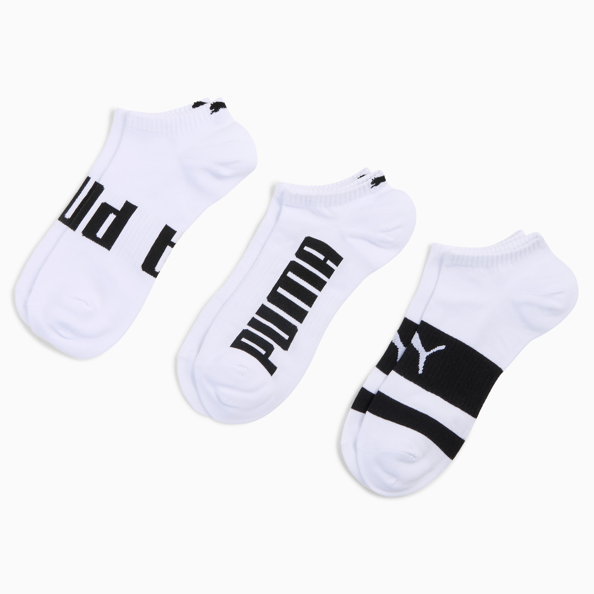 PUMA Unisex Sneaker Socks 3 pack