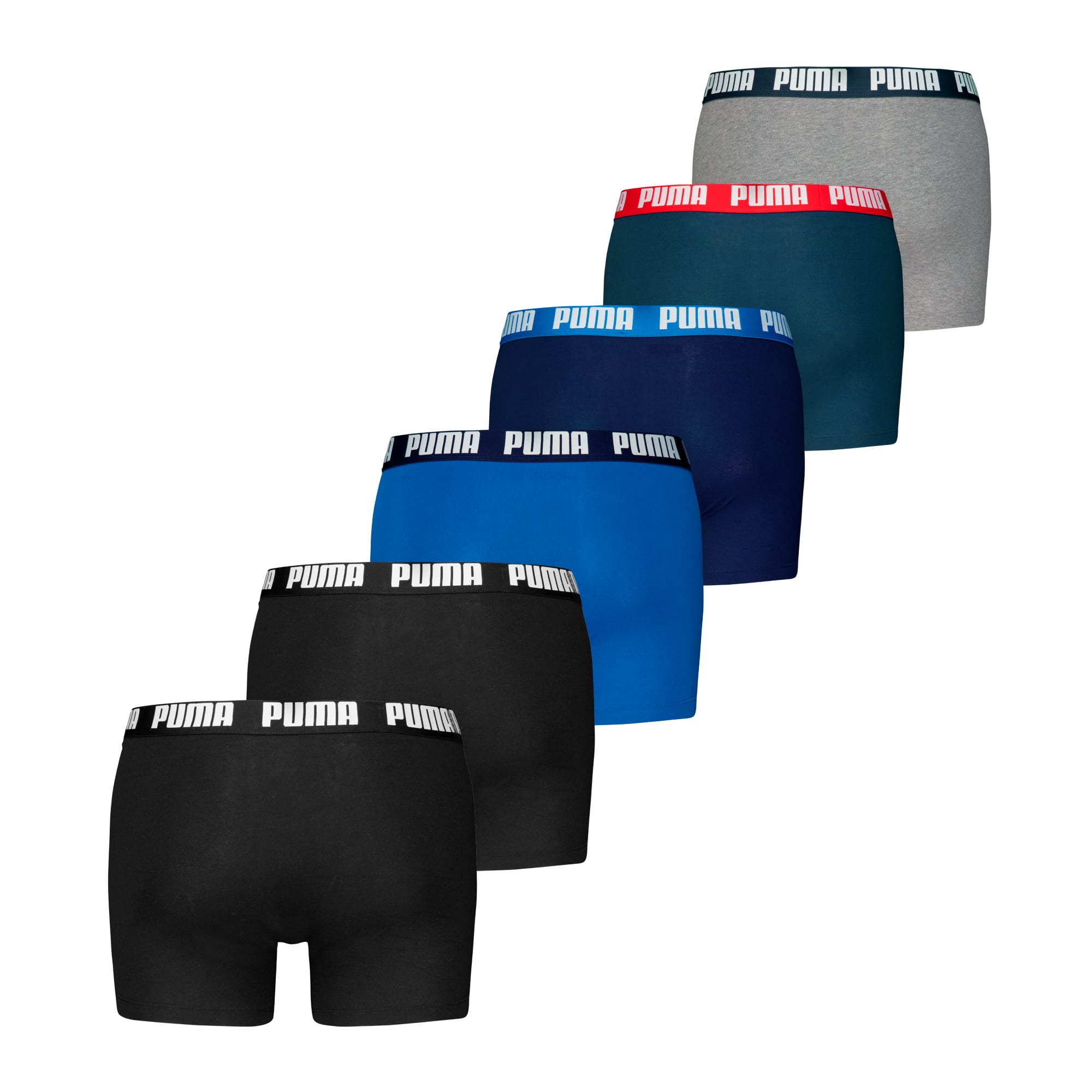 PUMA Boxershorts 6 er Pack Herren
