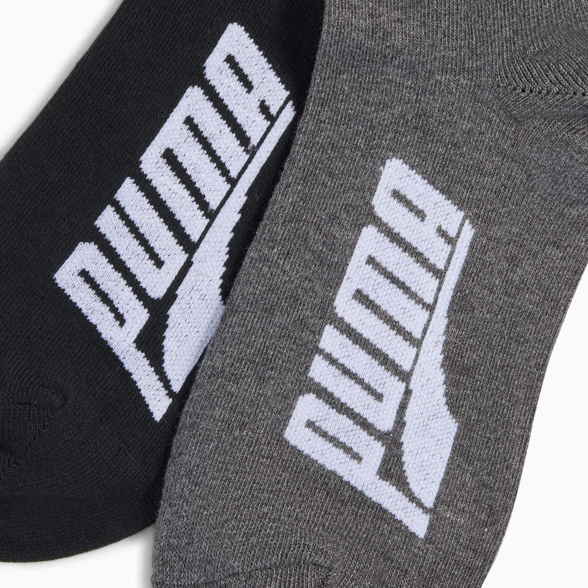 Quarter Socks Unisex (2-pack), black / white, large