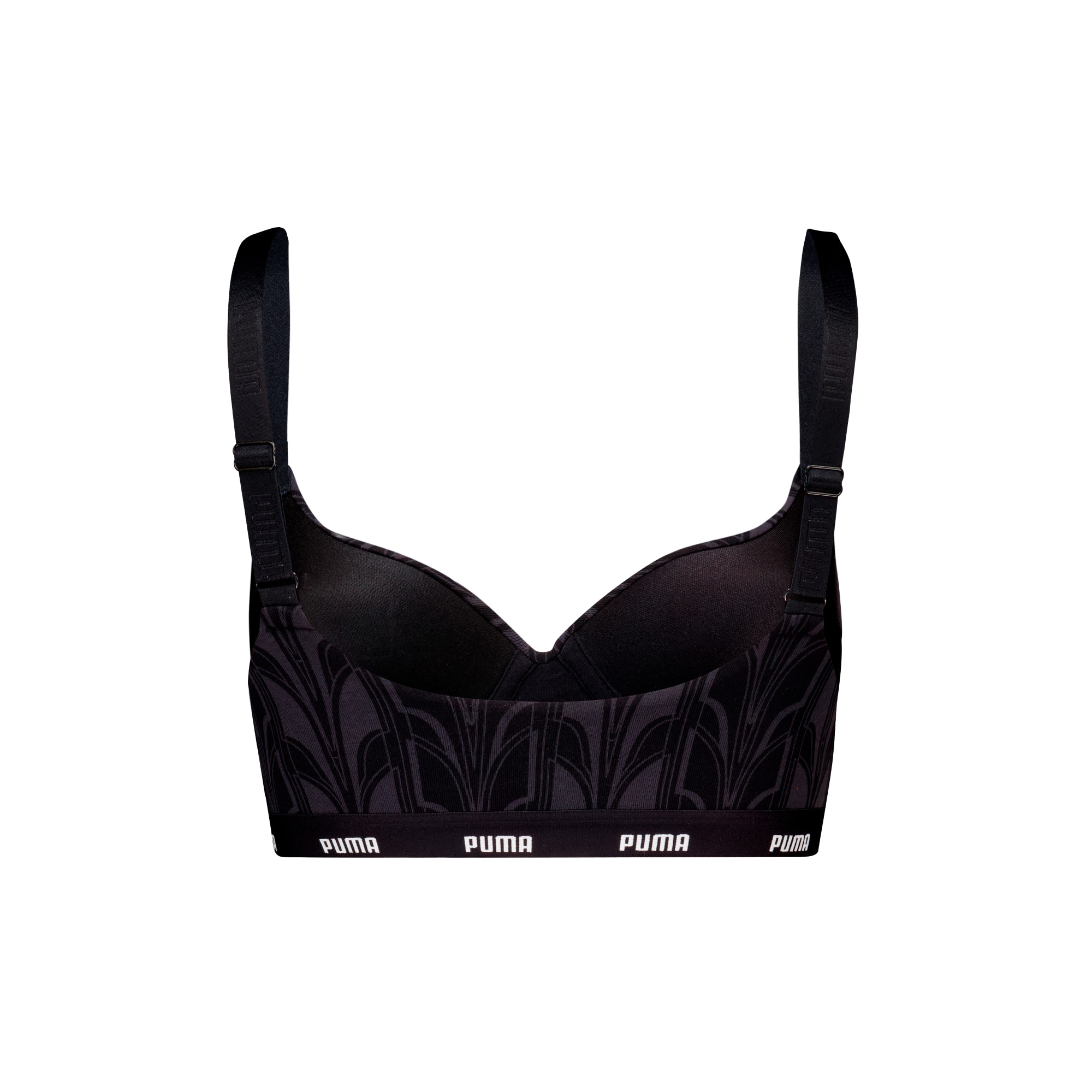 PUMA Kurzes Top Damen, Black, large