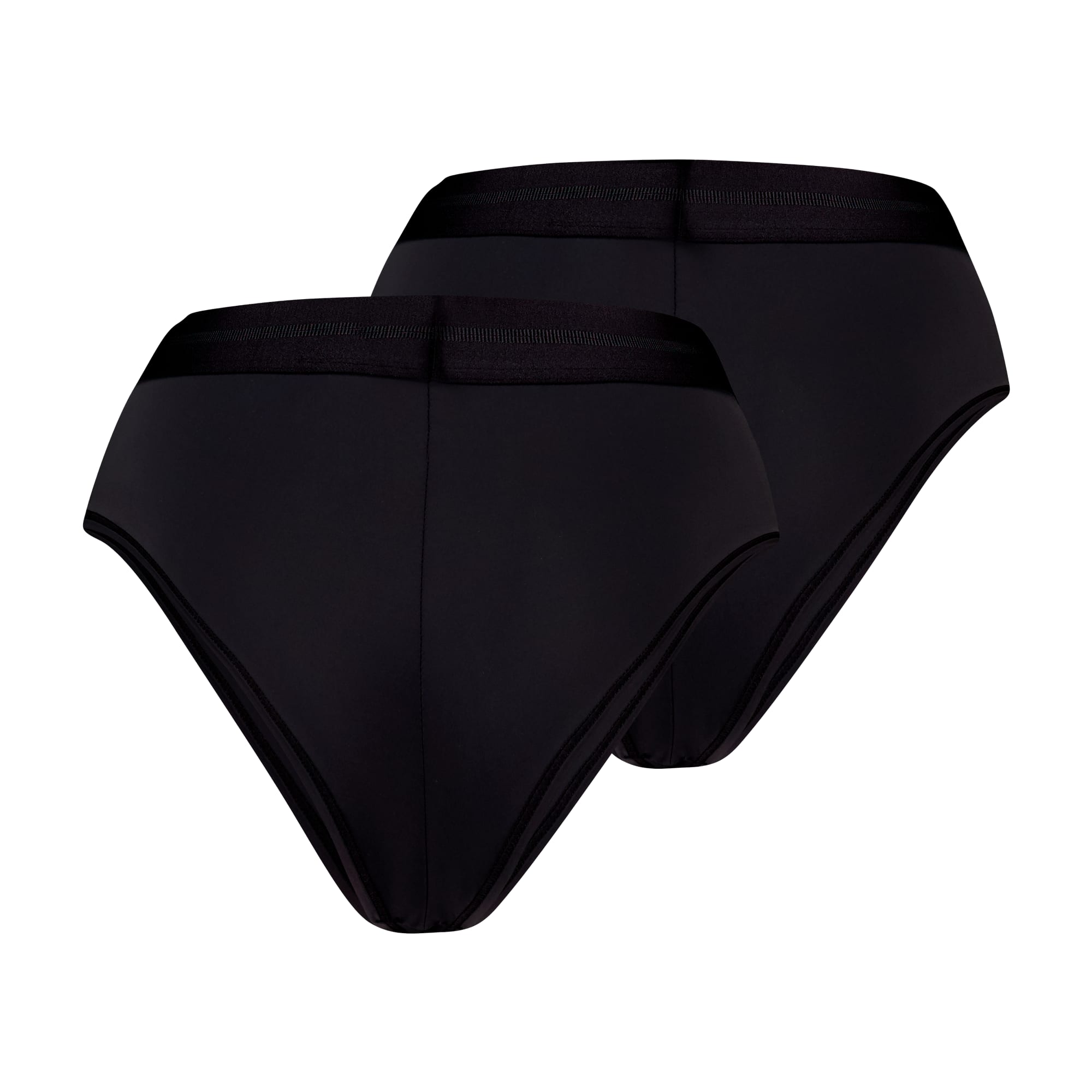Brazilian Bottoms Women (2-Pack), Black, large