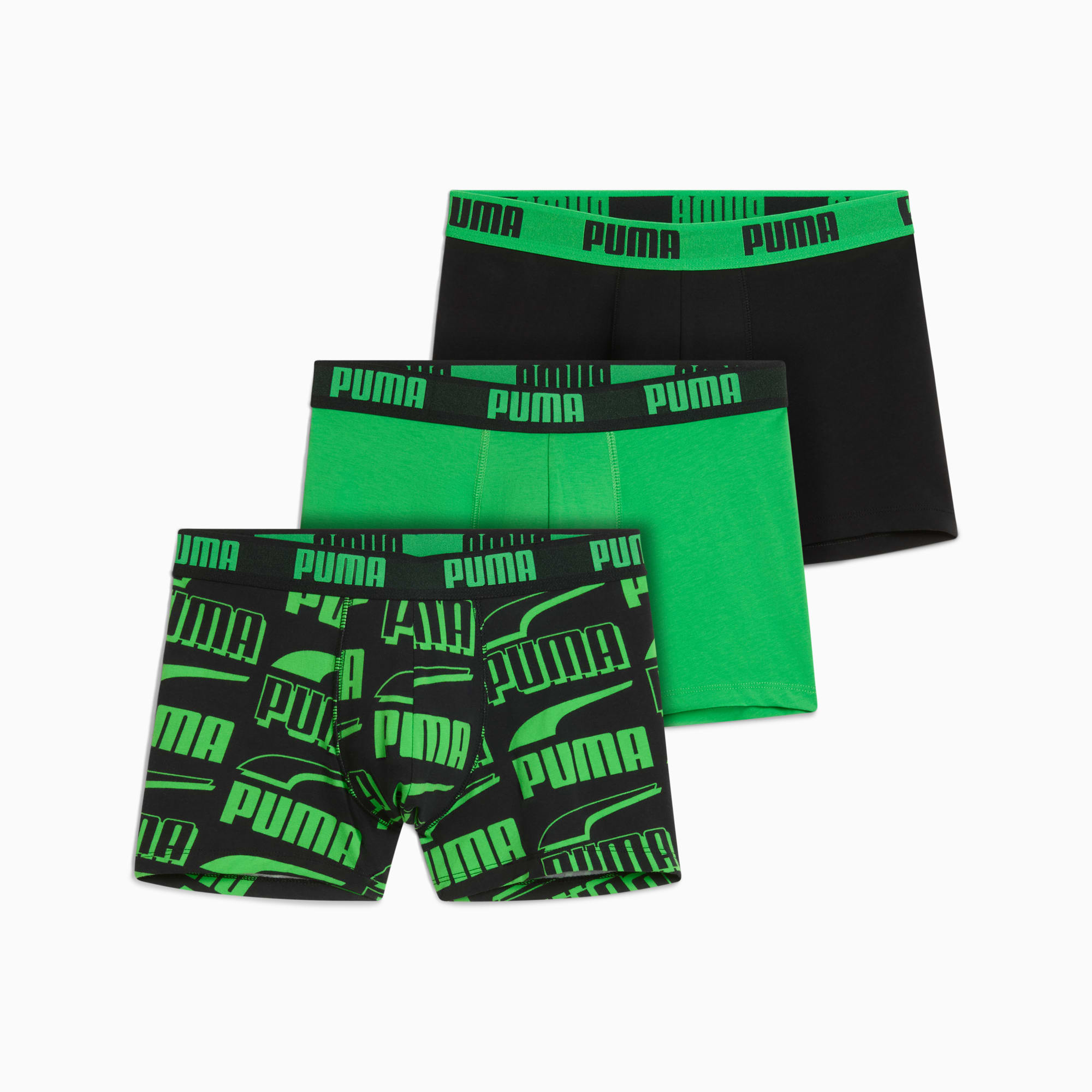Boxers Men (3-Pack), green combo, large