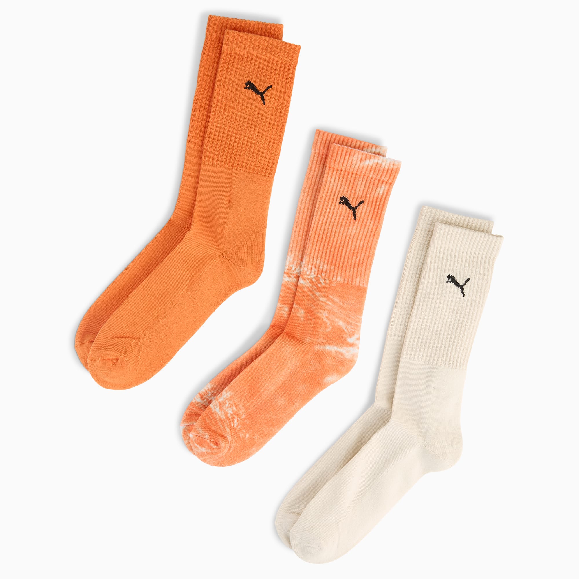 Lot de 3 paires de chaussettes de sport mi hautes PUMA