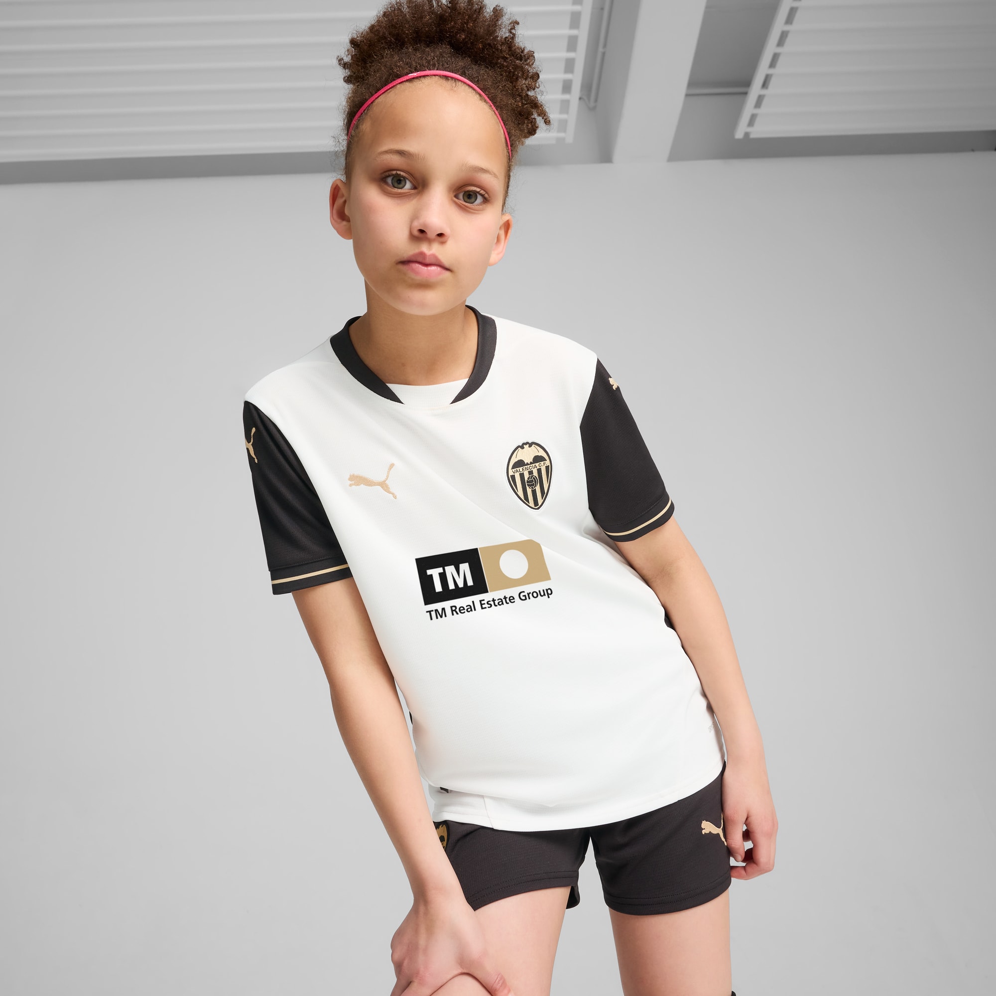 Camiseta Valencia CF 1. equipacion 24 25 juvenil
