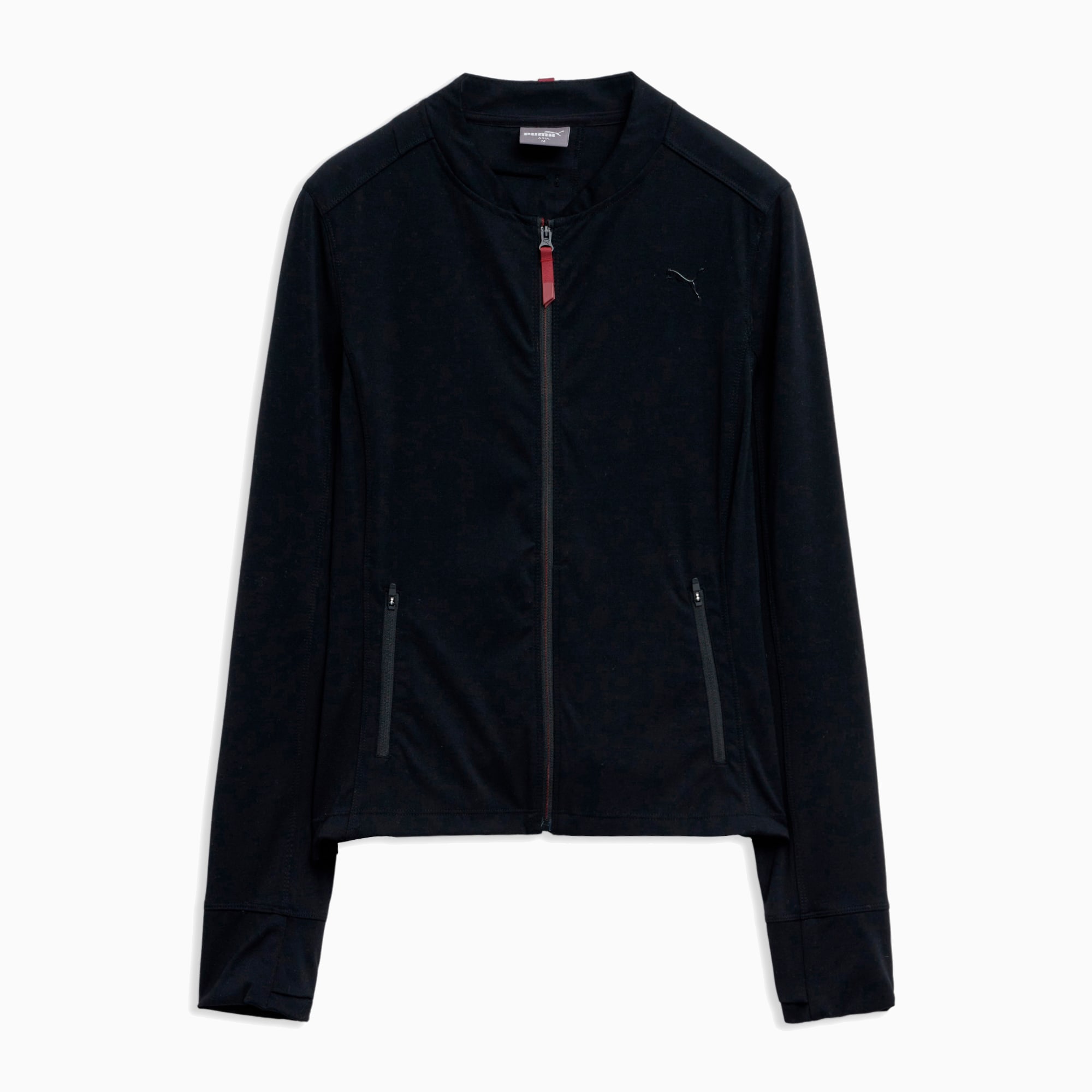 X br W FIERCE X KNT JKT Puma Black