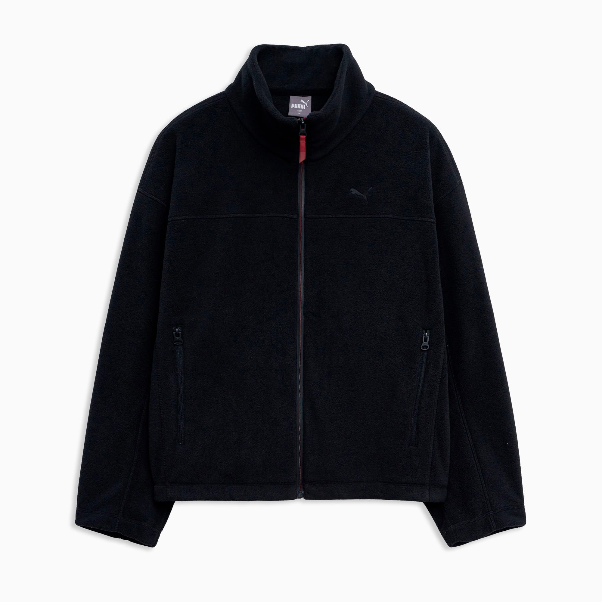 X br W FIERCE X KNT FL CR JKT Puma Black