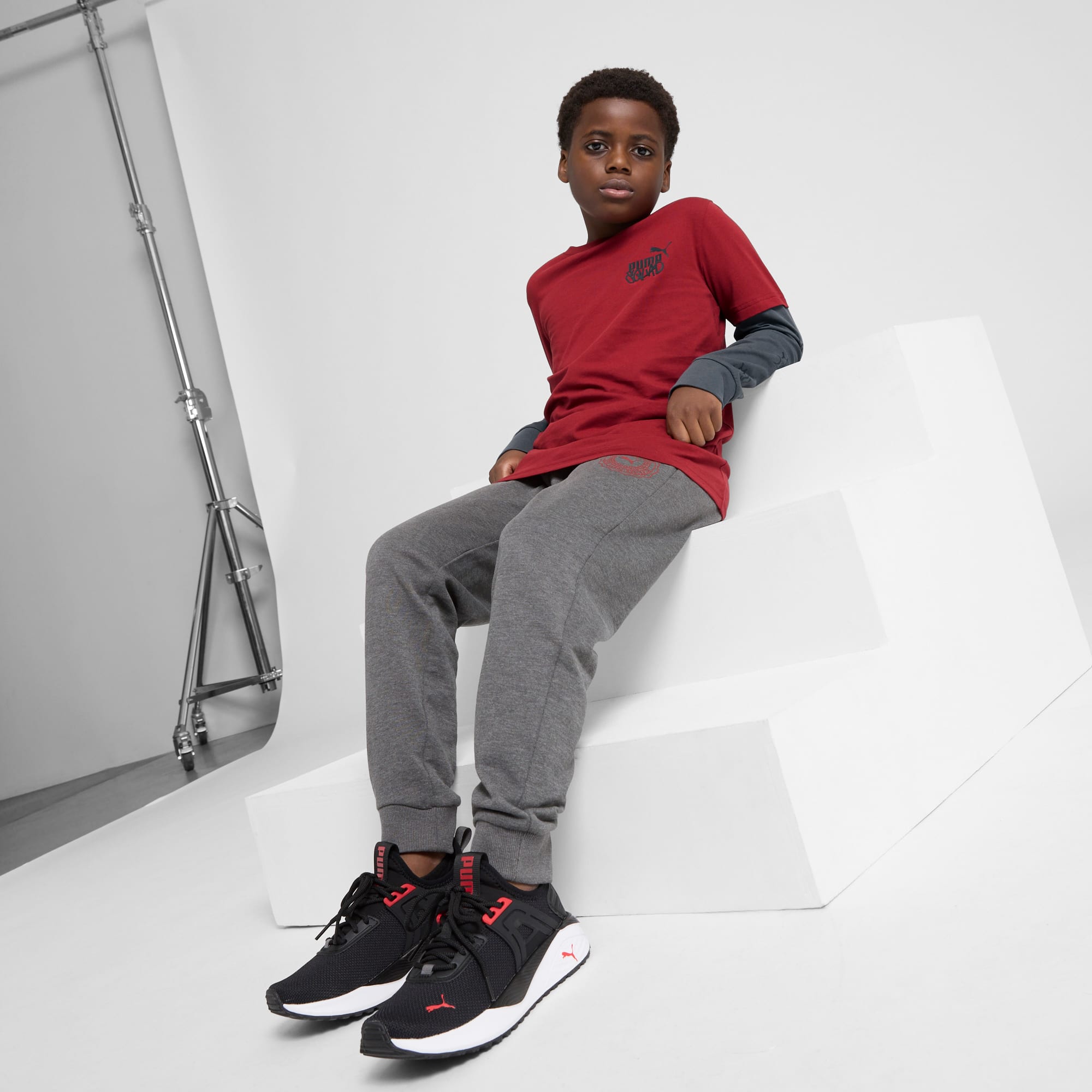 Vibe Check Pack Big Kids' Long Sleeve Tee | PUMA