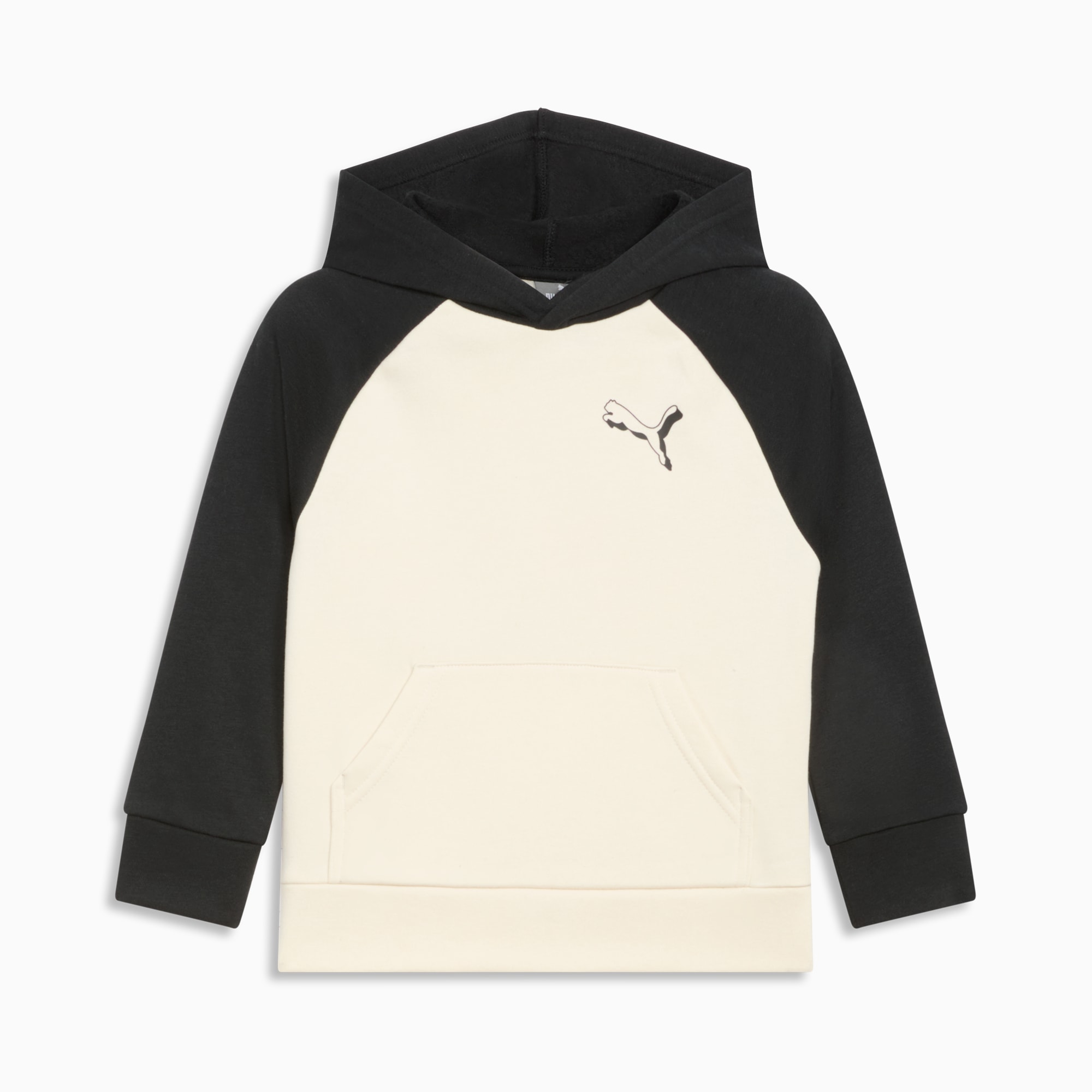 PUMA Vibe Check Pack Fleece Hoodie Boys Black Size 6 Kids