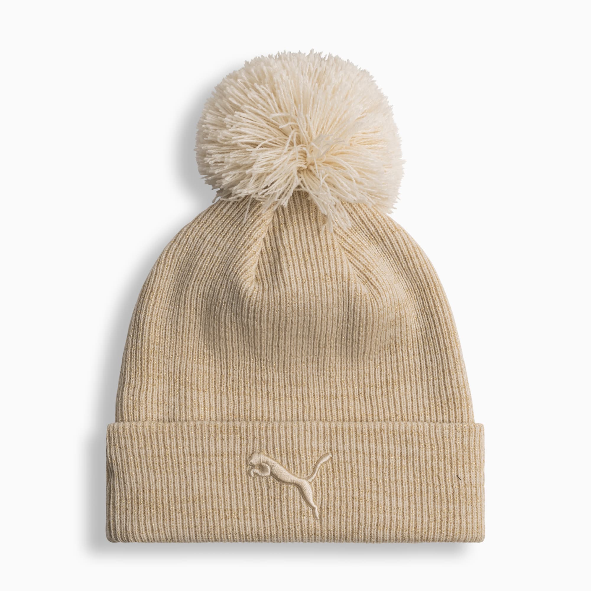 Tonal Ribbed Lurex Knit Bean Women | PUMA