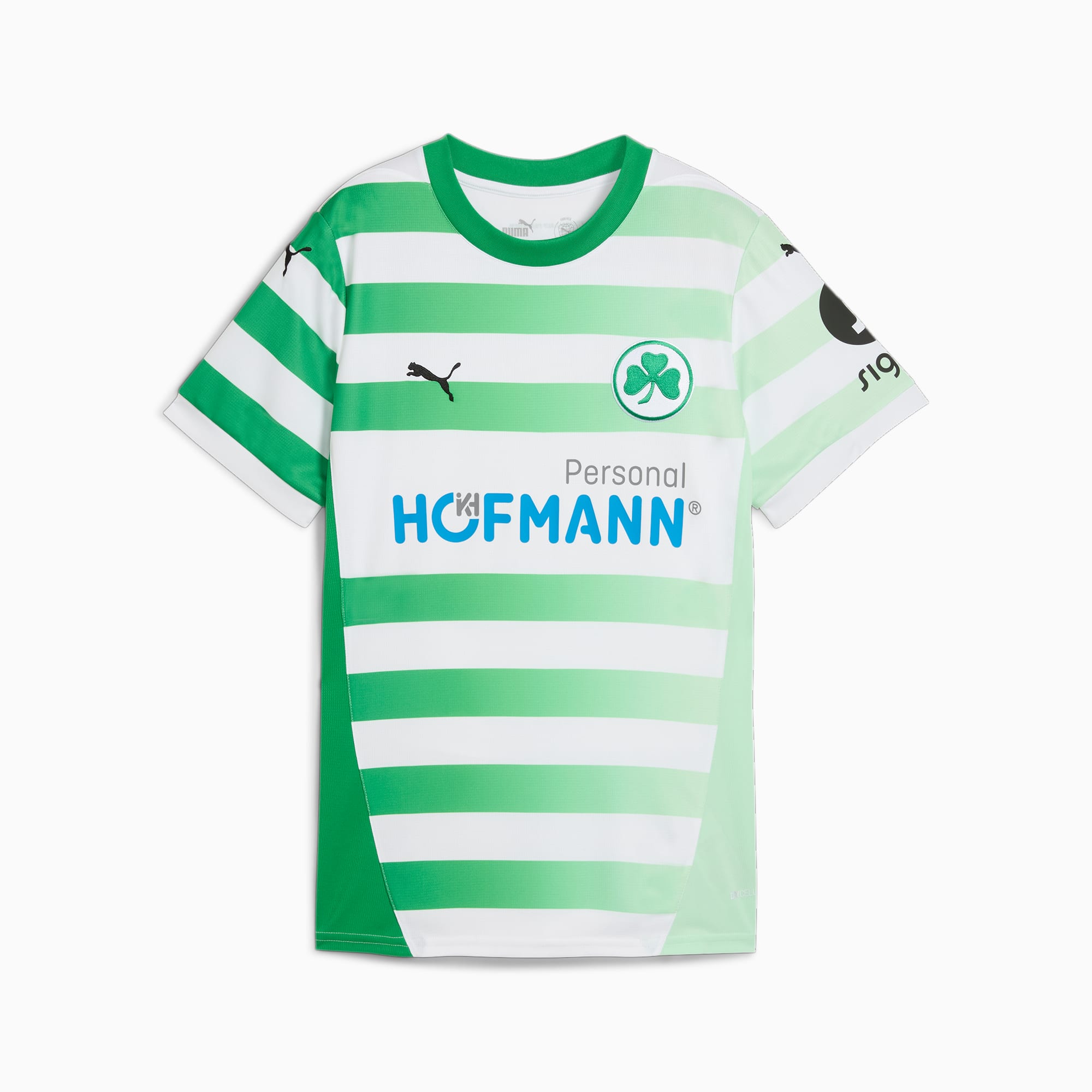 Damska koszulka domowa Greuther Fürth 24/25, PUMA White-Fast Green-Fresh Mint, large