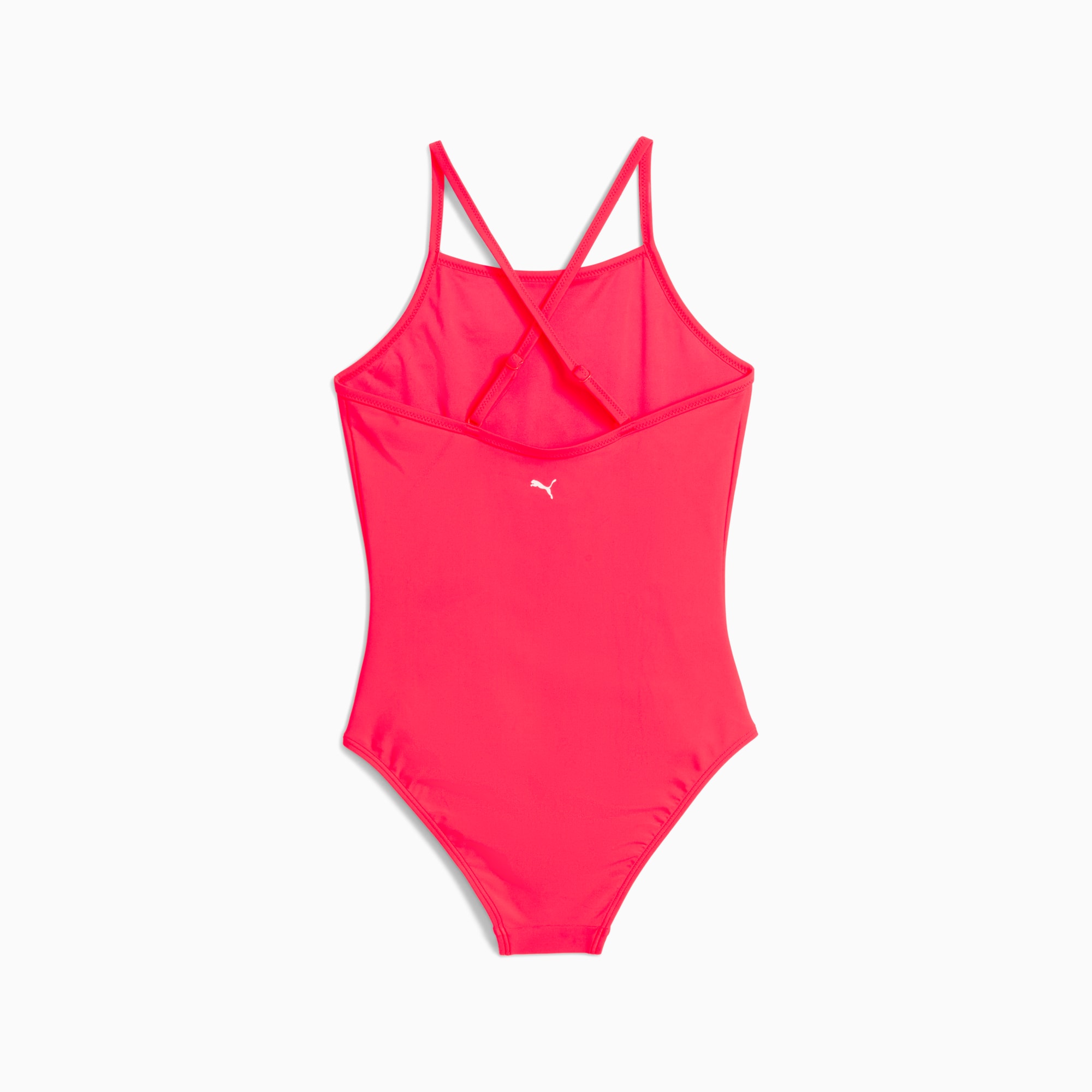 Swimsuit with Adjustable Straps Youth, rose red, large