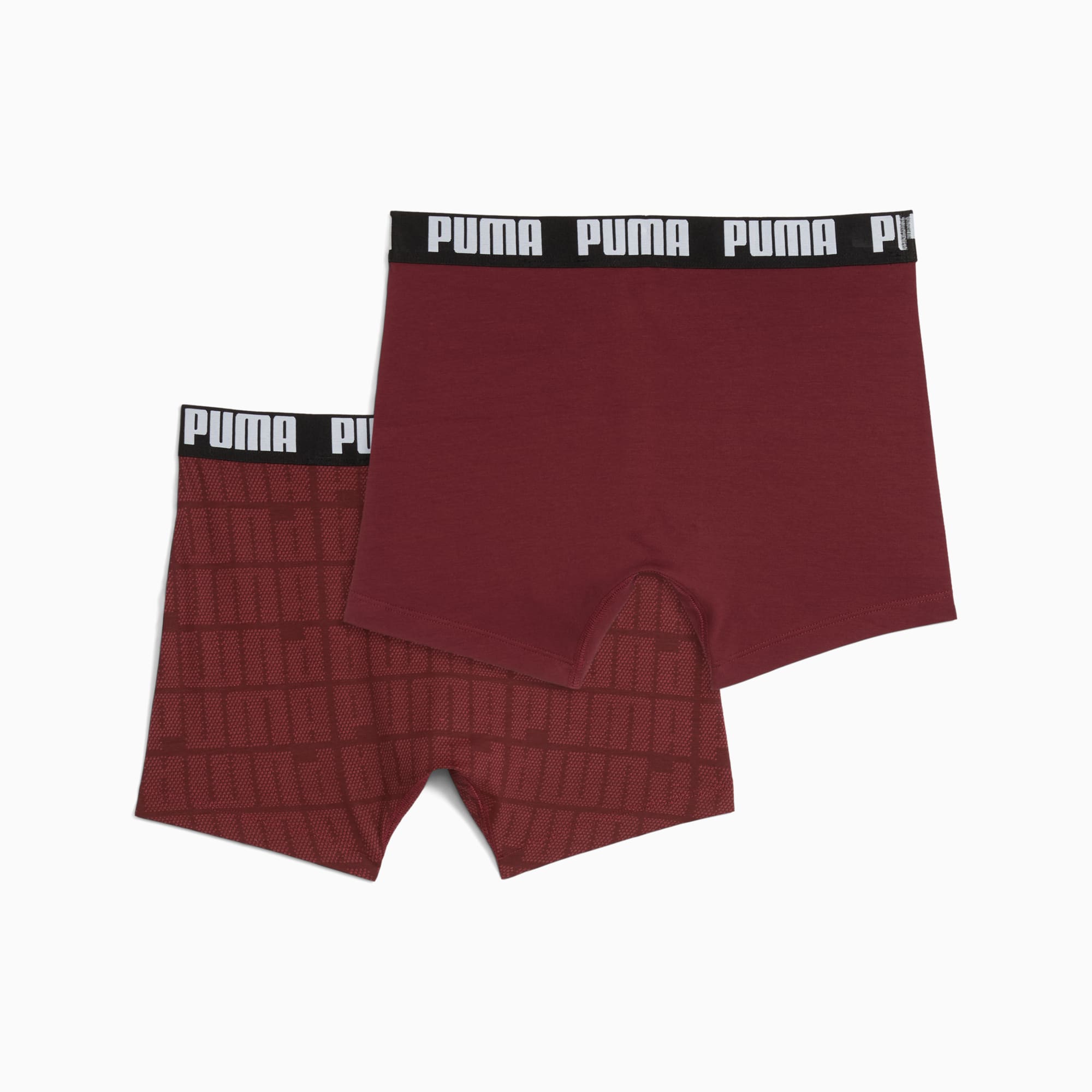 Boxershorts voor heren (set van 2), black / red, large