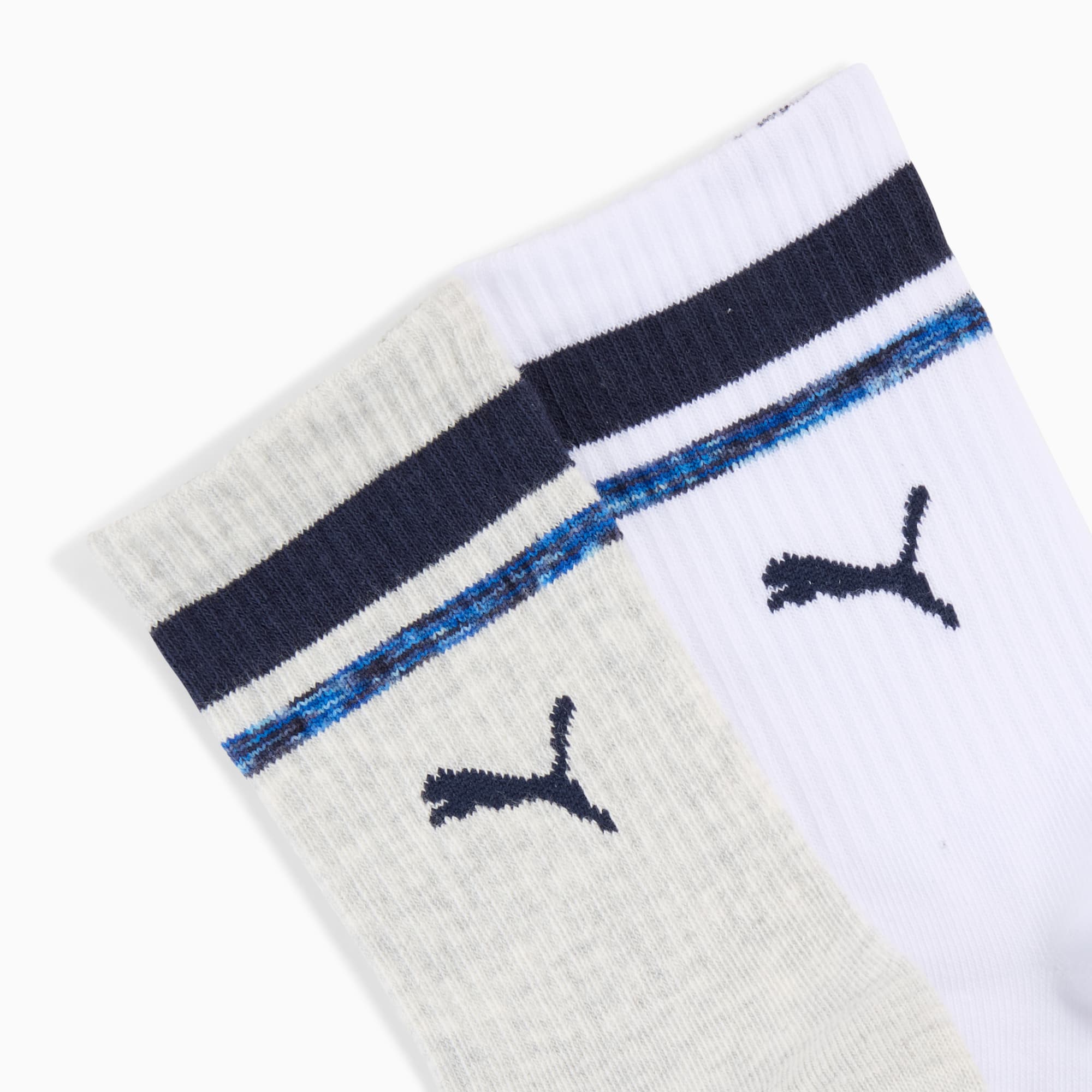 Calze alte da ragazzo (confezione da 2), white / blue, large
