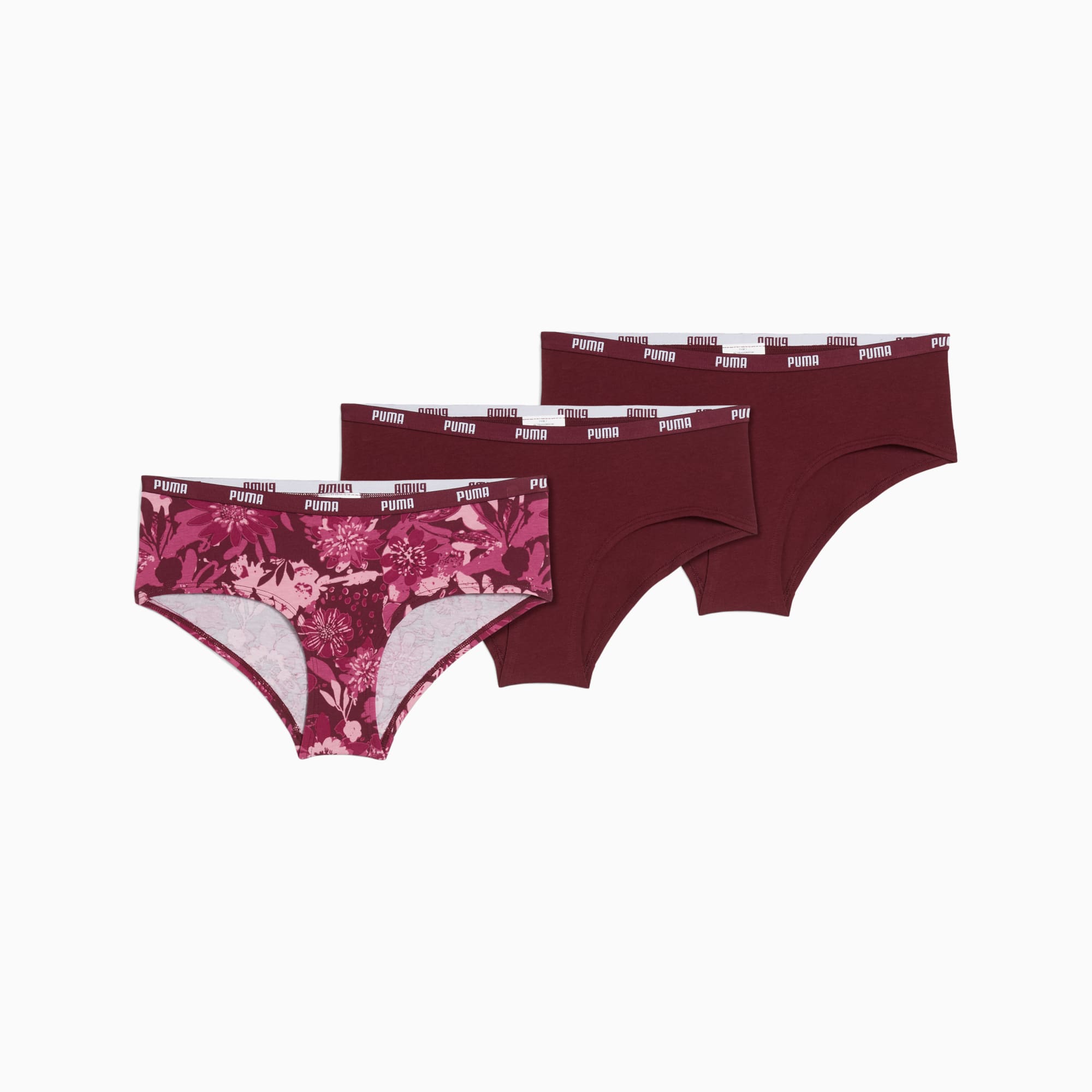 Hipster voor dames (set van 3), scarlet red, large