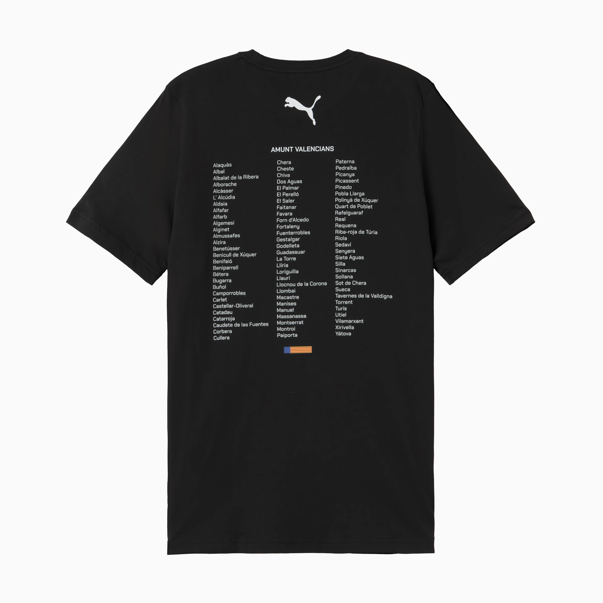PUMA x VALENCIA CF Charity Tee Youth, Puma Black, large