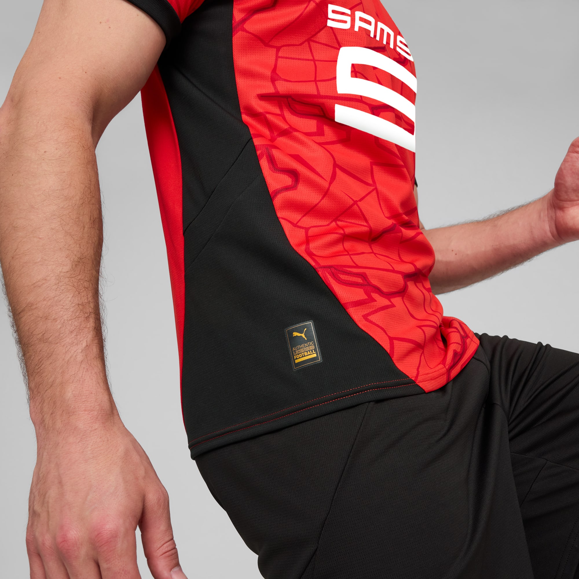 Maillot Home 24/25 Stade Rennais FC Homme, PUMA Red-PUMA Black, large