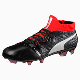 botines puma plateados
