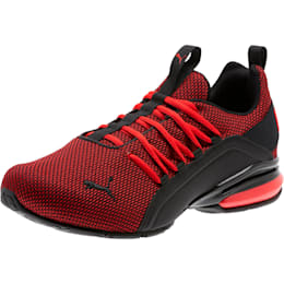 red and black puma shoes