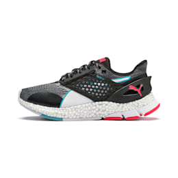 womens black and pink puma shoes