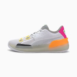 yellow puma basketball shoes