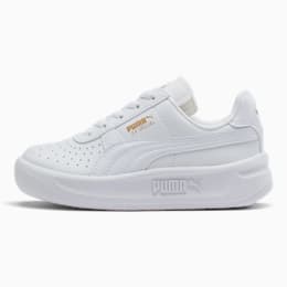 kids white pumas