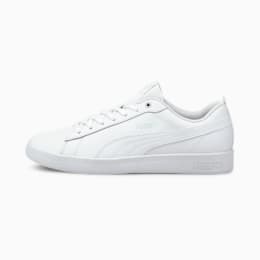 puma all white leather