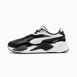 puma rs x black white