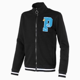 sweat puma enfant cyan