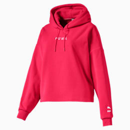 puma red hoodie womens