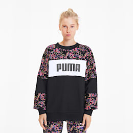 sudadera puma roja mujer