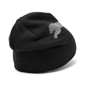 Essential Unisex Beanie, Puma Black-Big Cat, extralarge-IND
