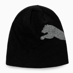 Essential Unisex Beanie, Puma Black-Big Cat, extralarge-IND