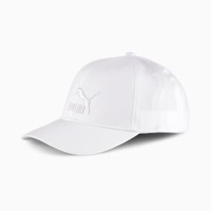 Archive Logo Unisex Baseball Cap, Puma White-puma white Logo, extralarge-IND