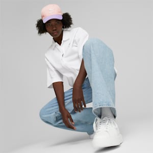 Archive Logo Baseball Cap, Rose Dust-Vivid Violet, extralarge