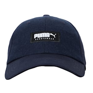 Fabric Baseball Cap, Peacoat, extralarge-IND