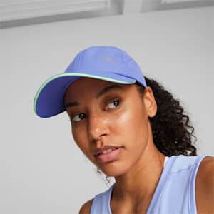 Essentials Running Cap, ELECTRIC PURPLE-Fizzy Lime