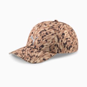Quick Dry Unisex Running Cap, Desert Tan-Fur Real AOP