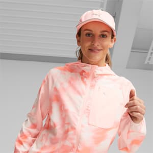 Gorra para correr de secado rápido para mujer, Koral Ice-Alpine Snow, extragrande