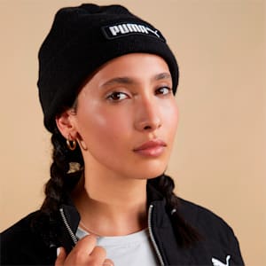 PUMA Classic Cuff Beanie, Puma Black, extralarge-IND