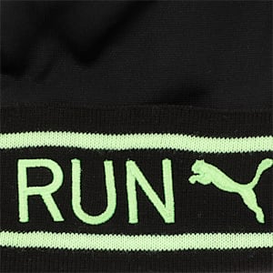 Classic Running Cuff Beanie, Puma Black-Green Glare