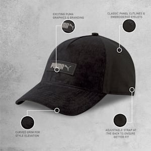 Archive Logo Label Unisex Cap, Puma Black, extralarge-IND