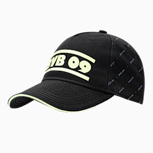 BVB Legacy Baseball Cap, Puma Black-Safety Yellow, extralarge-IND